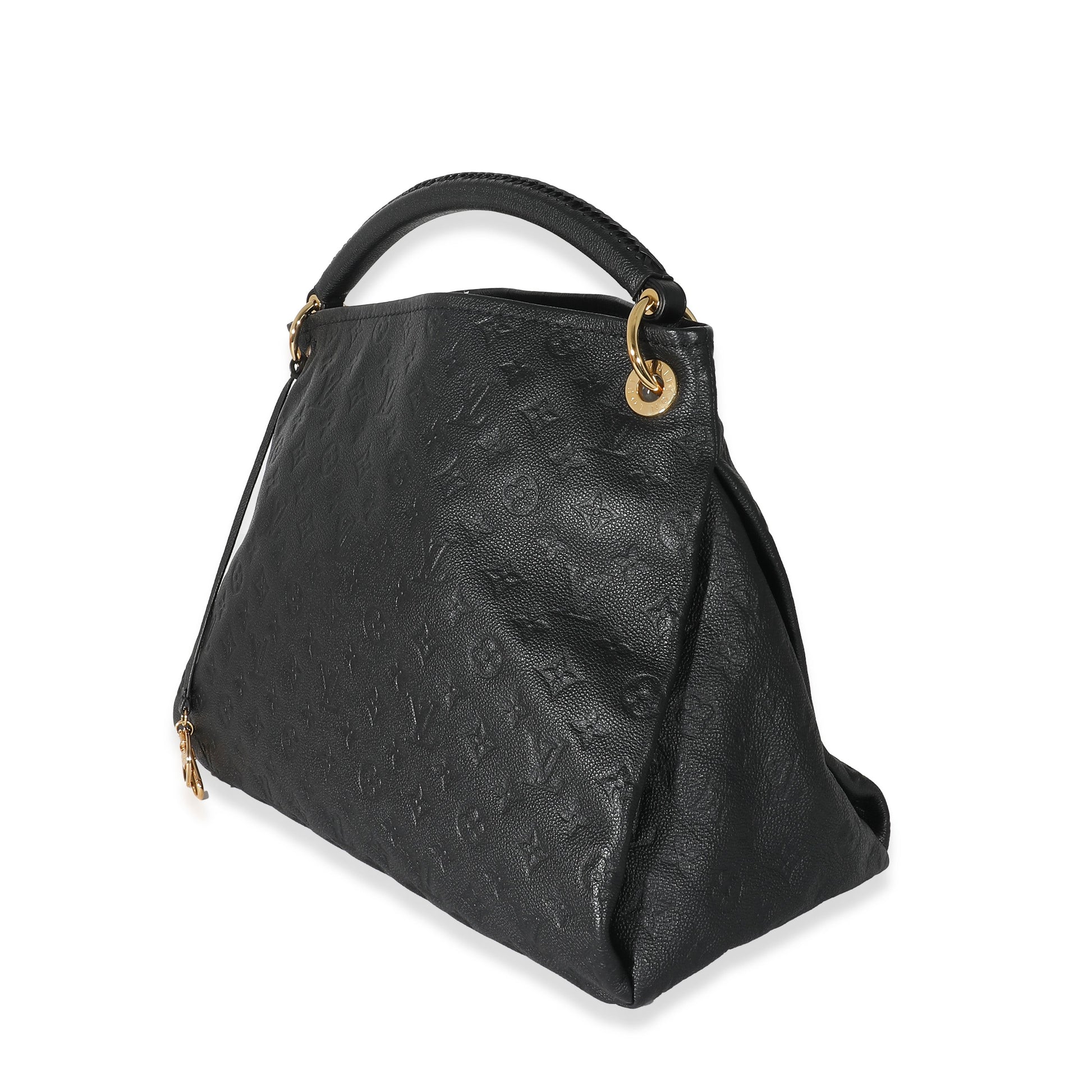 Louis Vuitton Empreinte Artsy MM Monogram Black Handbag 5