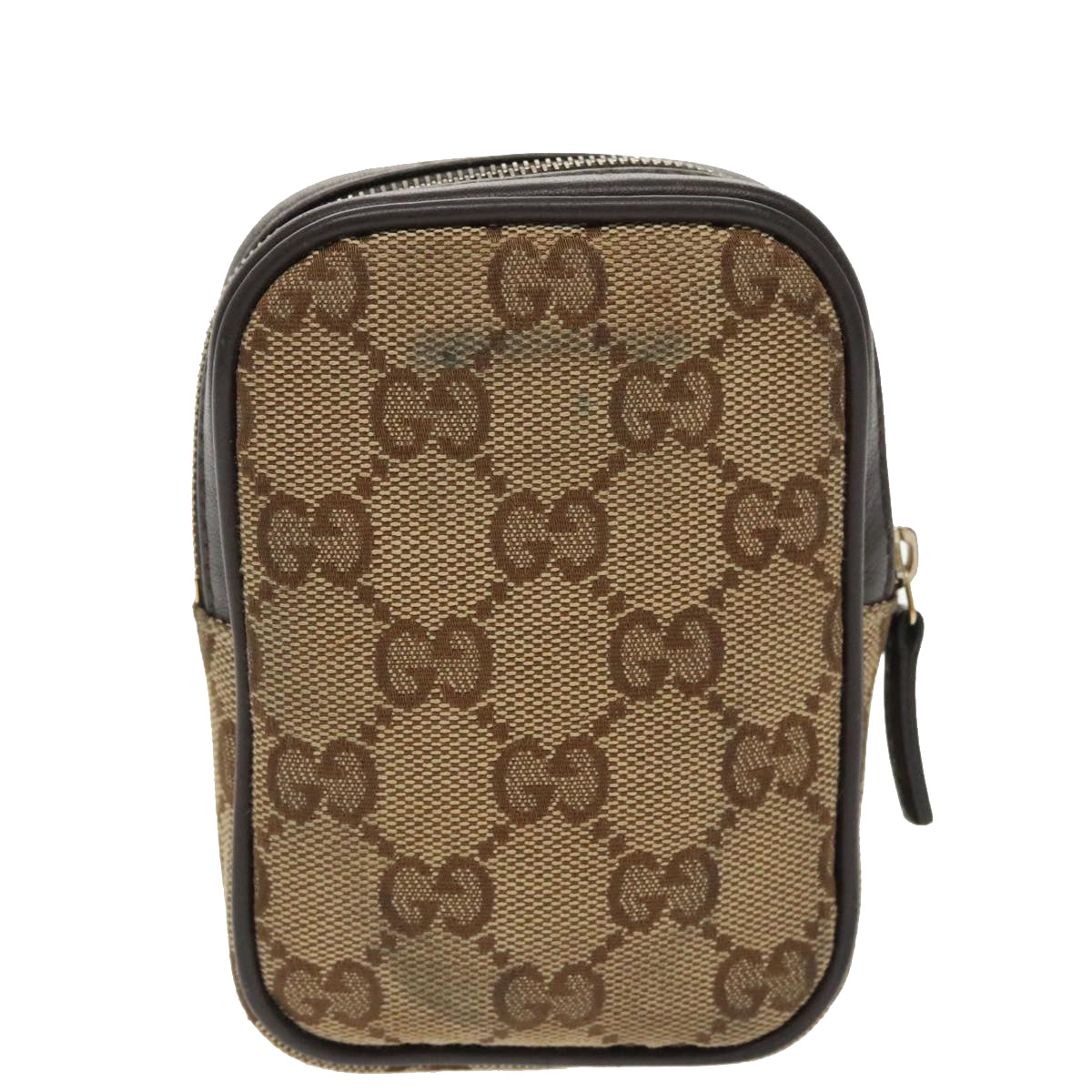 Gucci Clutch Bag Canvas Canvas 1375