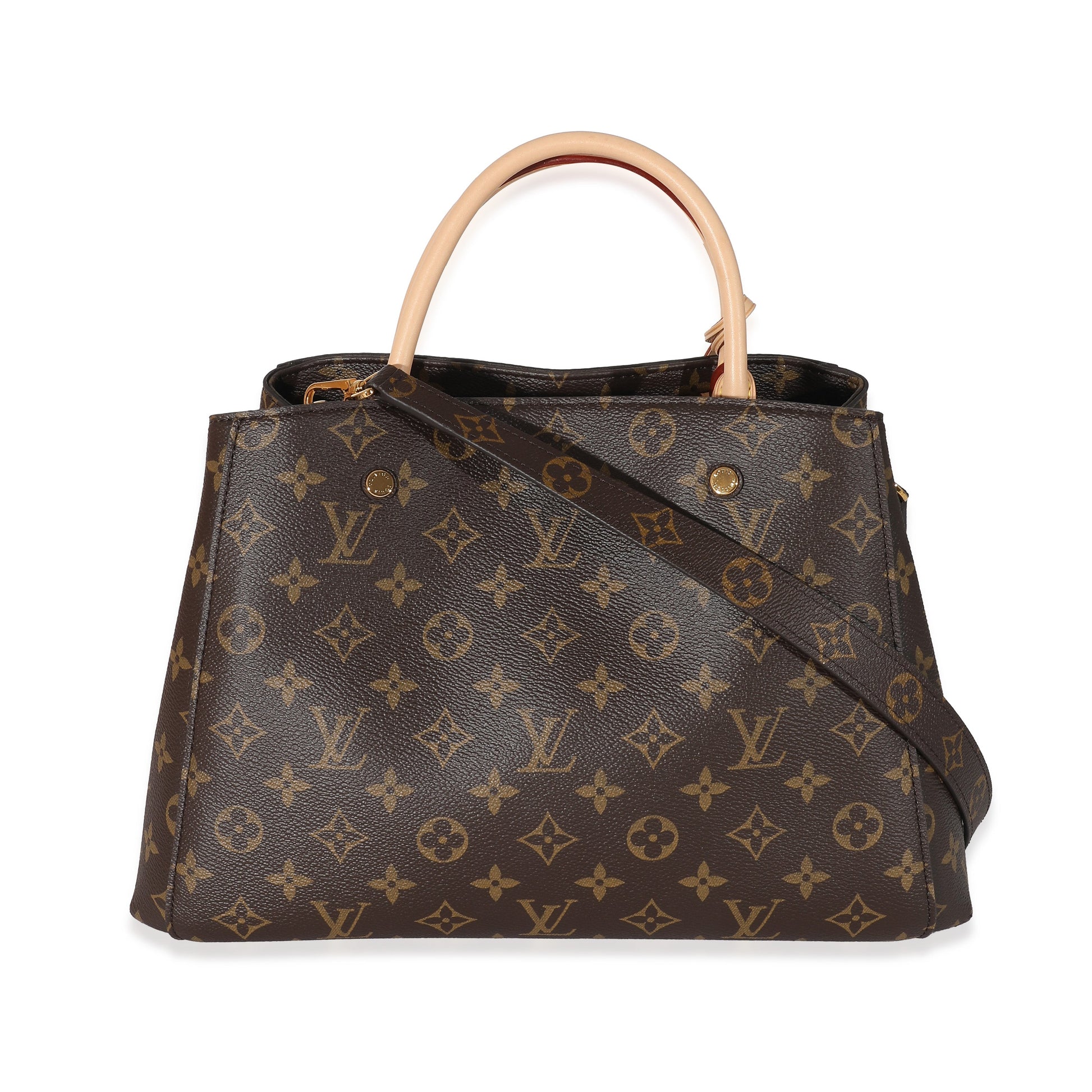 Louis Vuitton Montaigne MM Monogram Canvas Handbag 3