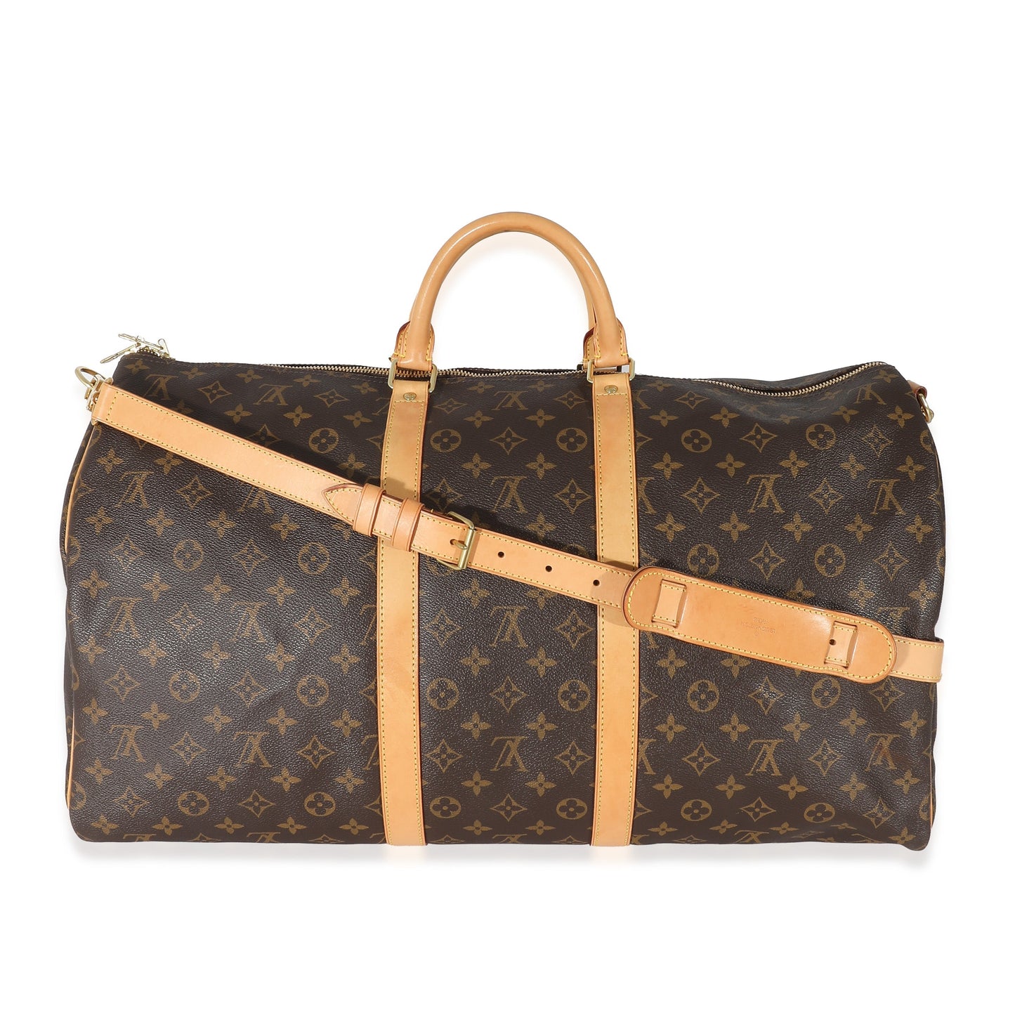 Louis Vuitton Keepall Bandouliere 55 Monogram Canvas Handbag Bandouliere 55