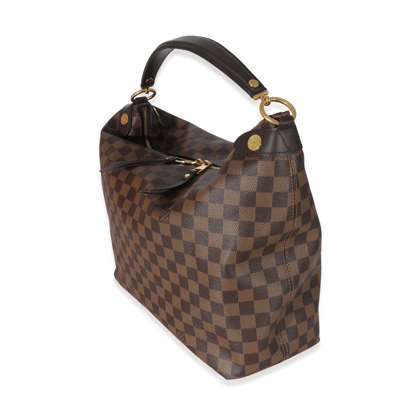 Louis Vuitton Damier Ebene Duomo Canvas Shoulder Bag