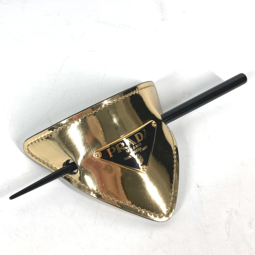 Hair Accessory Hair Accessory Triangle Women Handbag Leather Gold Travel Bag