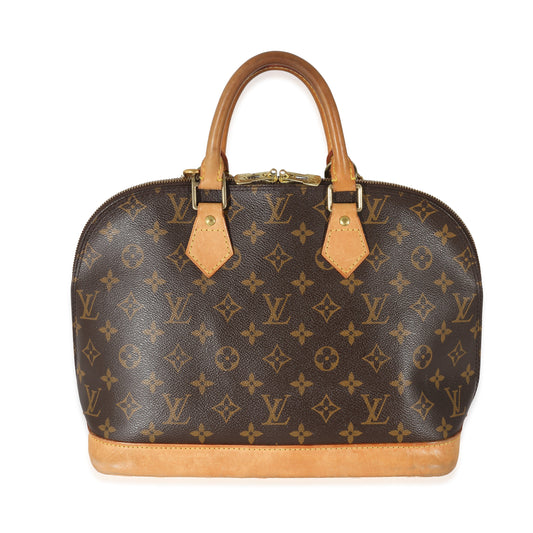 Louis Vuitton Alma PM Monogram Canvas Handbag 6