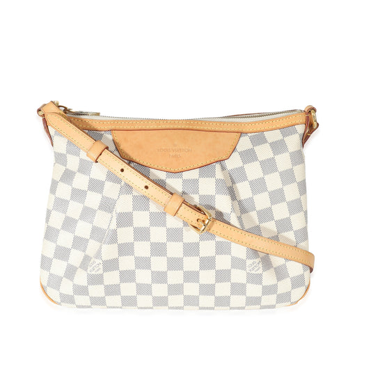 Louis Vuitton Damier Azur Siracusa PM Canvas Handbag Siracusa Pm