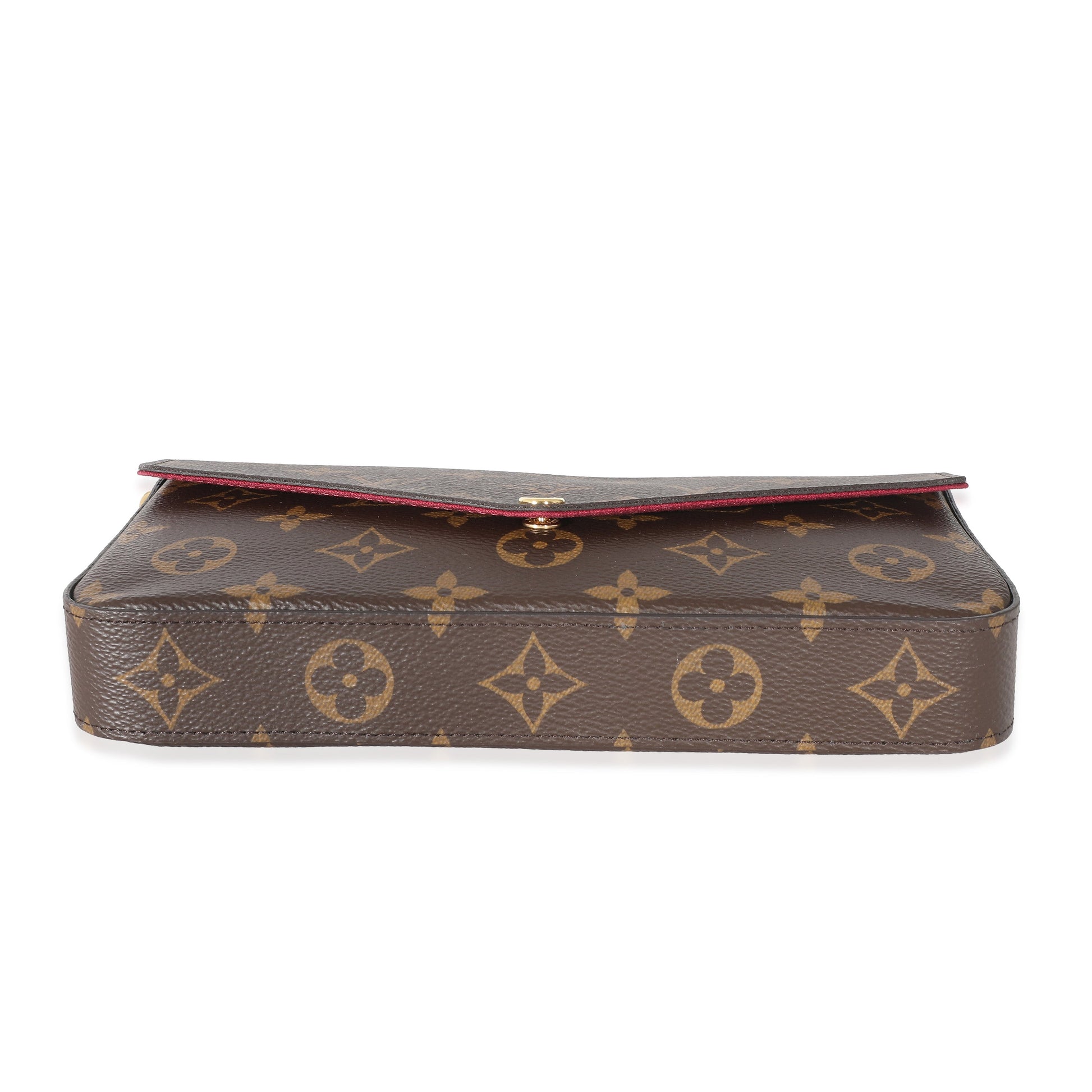 Louis Vuitton Fuchsia Felicie Pochette Monogram Canvas Clutch Bag 6
