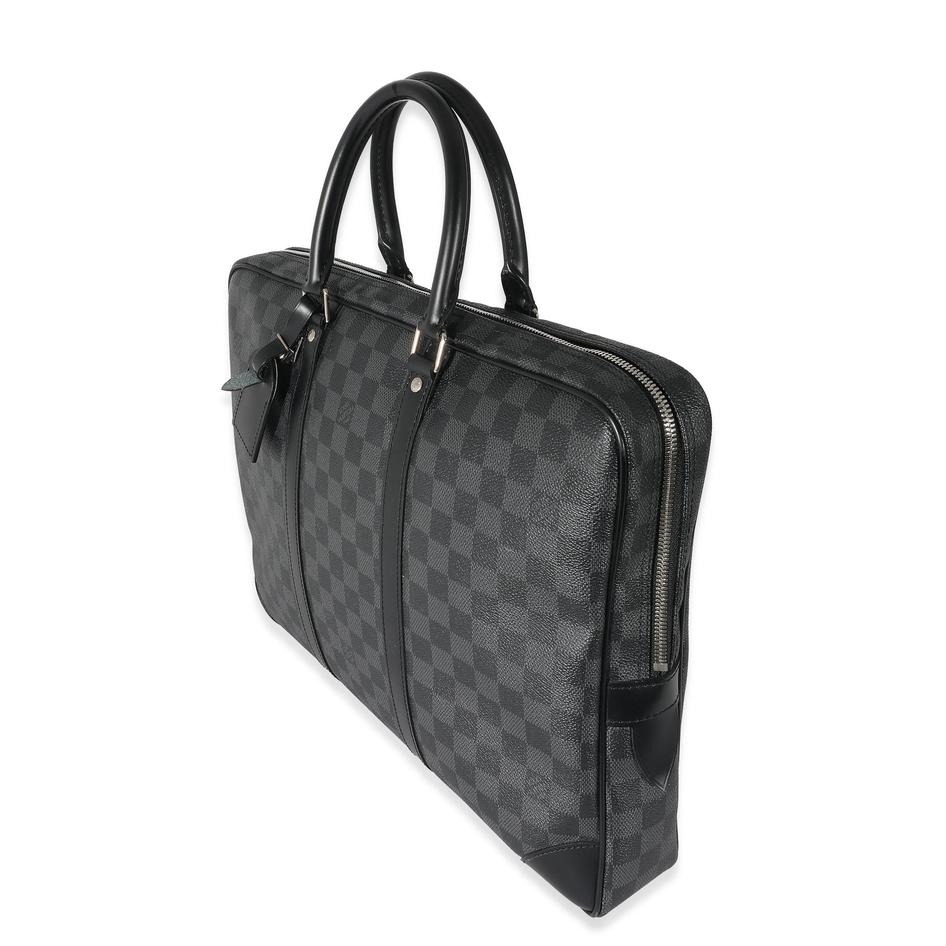 Louis Vuitton Damier Graphite Porte Documents Voyage Canvas Handbag Documents Voyage