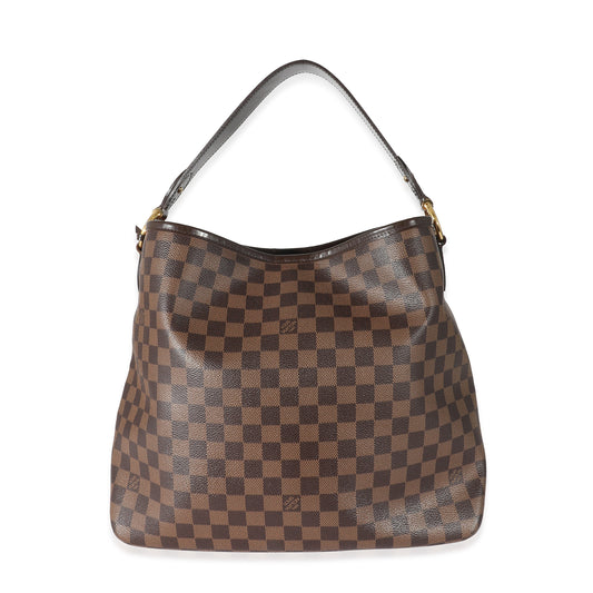 Louis Vuitton Damier Ebene Delightful MM Canvas Handbag