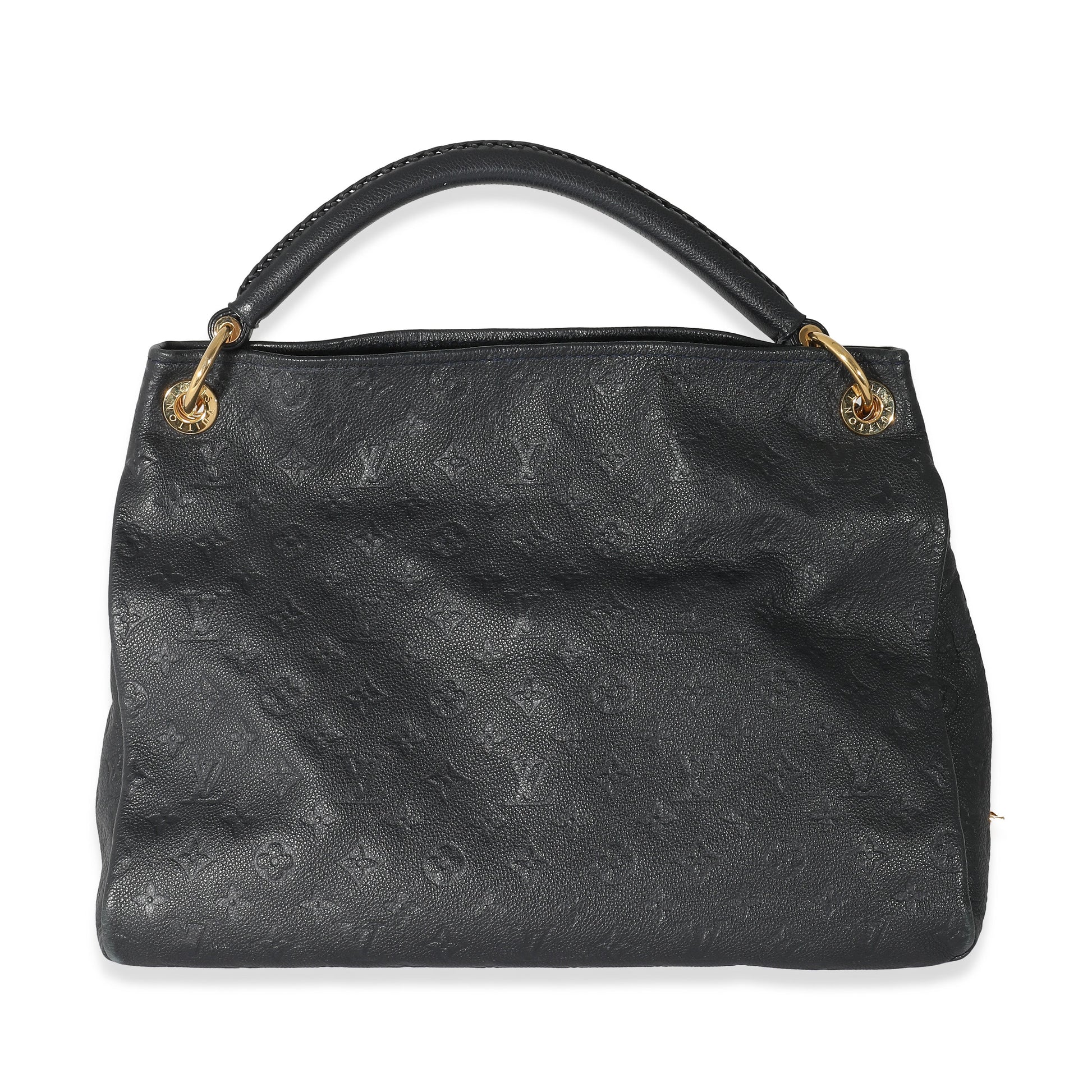 Louis Vuitton Infini Empreinte Artsy MM Monogram Blue Handbag