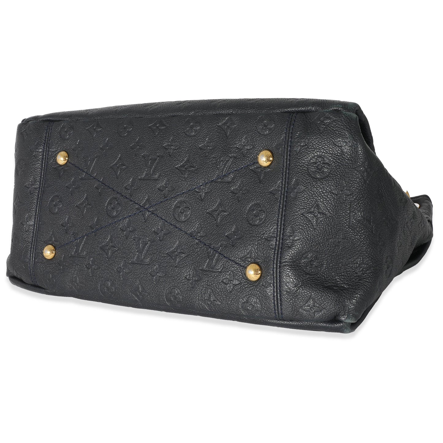 Louis Vuitton Infini Empreinte Artsy MM Monogram Blue Handbag
