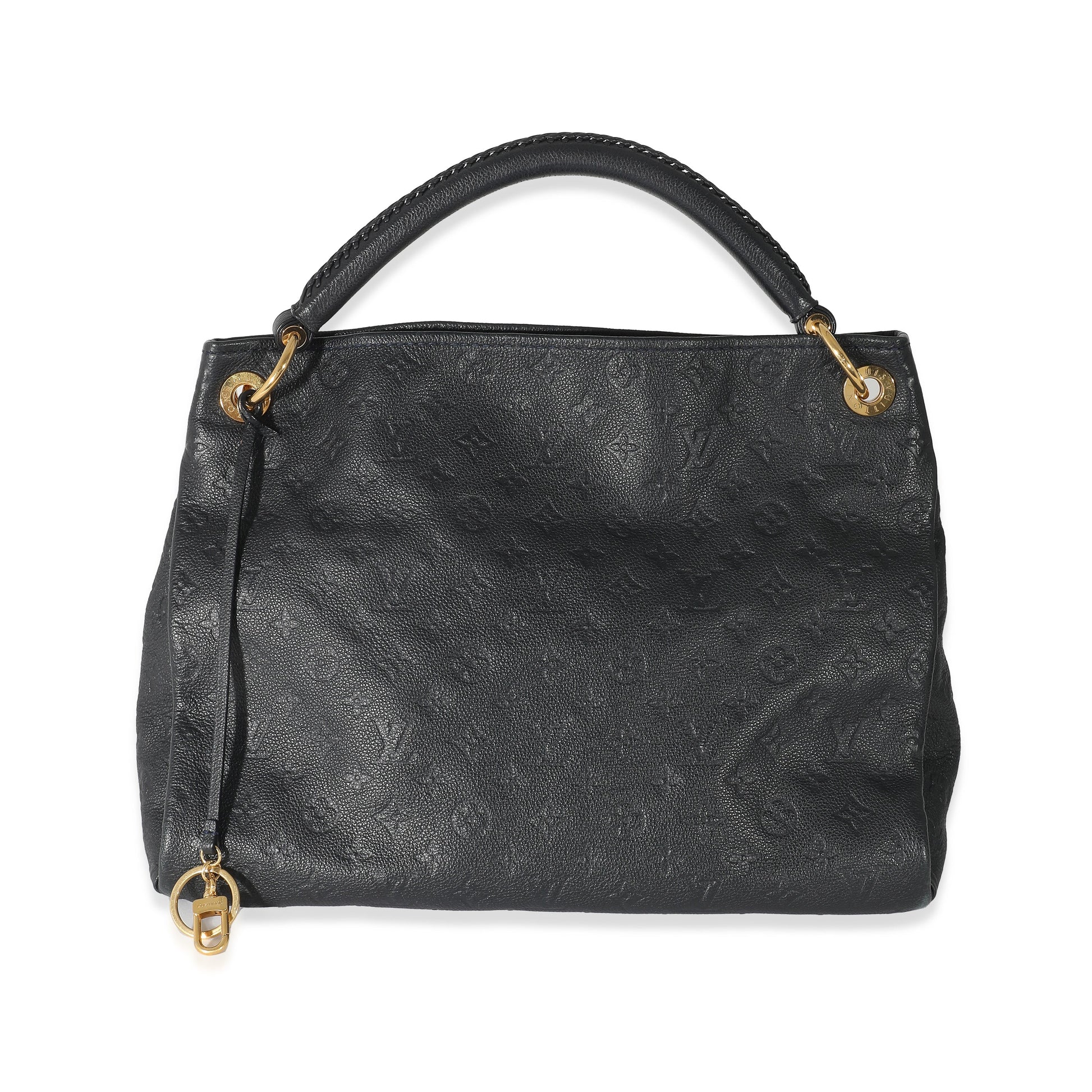 Louis Vuitton Infini Empreinte Artsy MM Monogram Blue Handbag