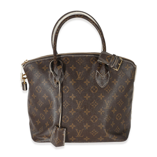 Louis Vuitton Shine Fetish Lockit Monogram Canvas Handbag