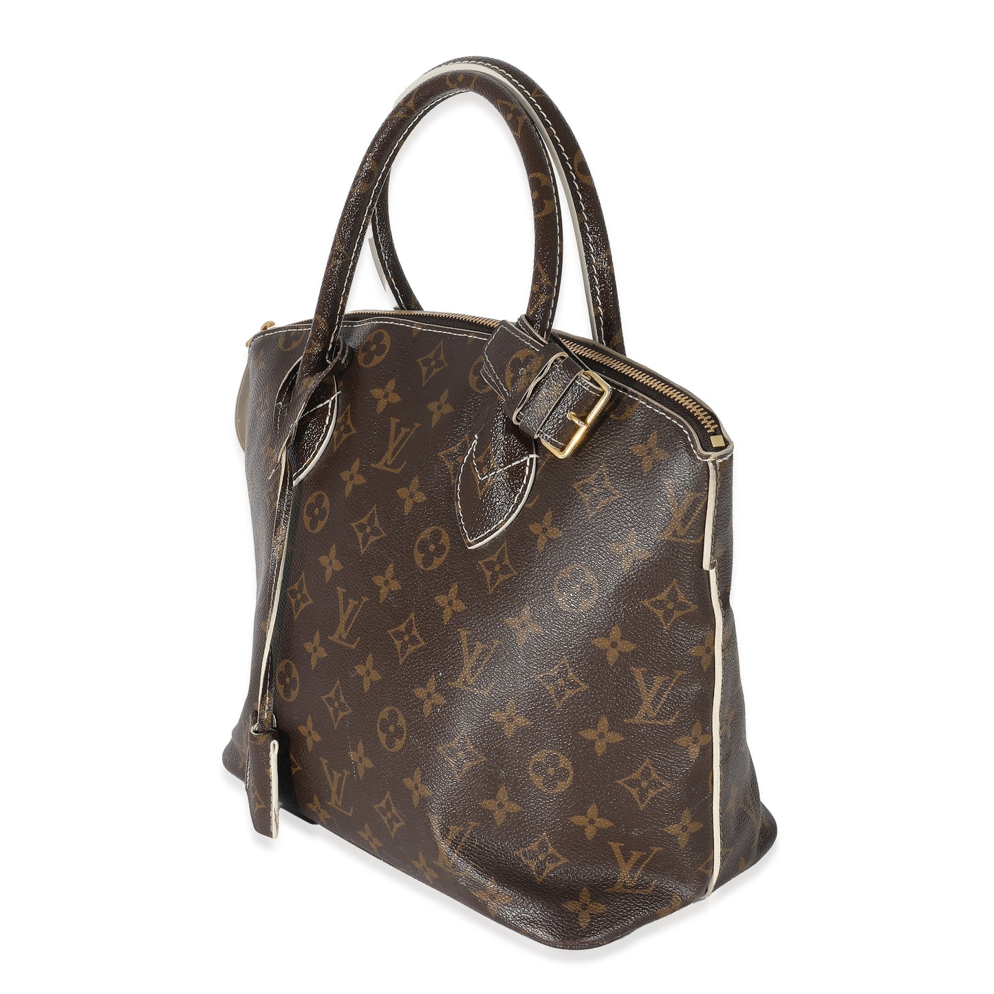 Louis Vuitton Shine Fetish Lockit Monogram Canvas Handbag
