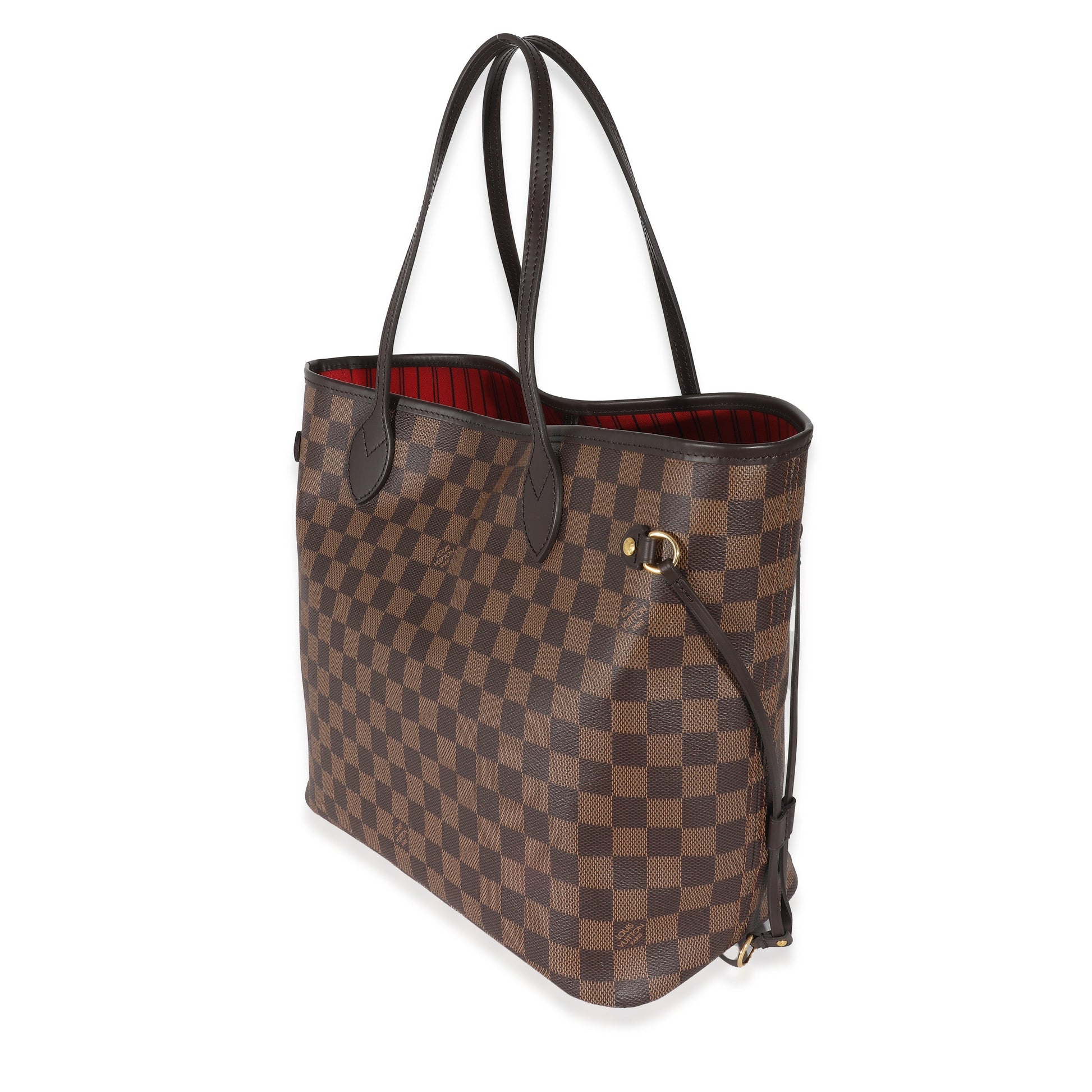Louis Vuitton Damier Ebene Neverfull MM Canvas Tote Bag 13