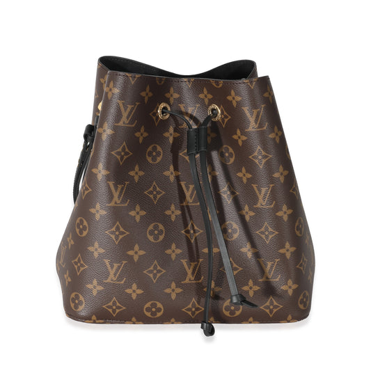 Louis Vuitton NéoNoé MM Monogram Canvas Black Handbag 3