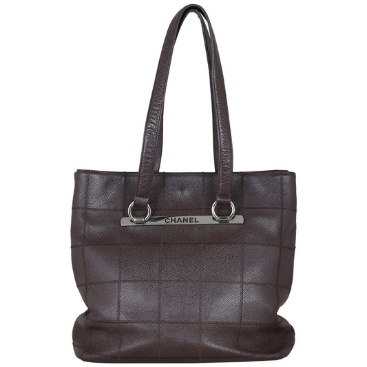 Chanel Square Stitch Tote Tote Bag