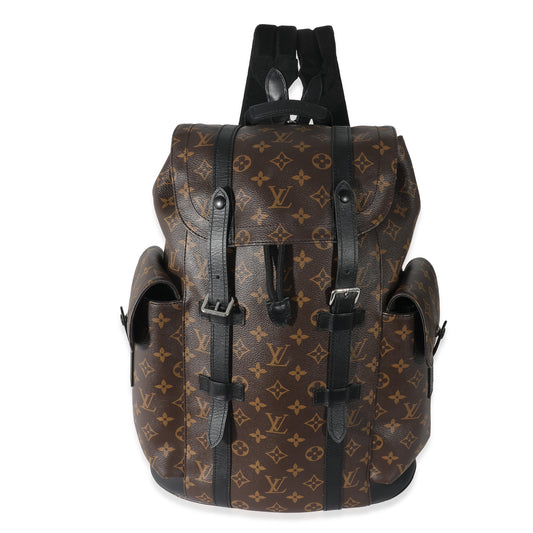 Louis Vuitton Macassar Christopher Backpack Monogram Canvas