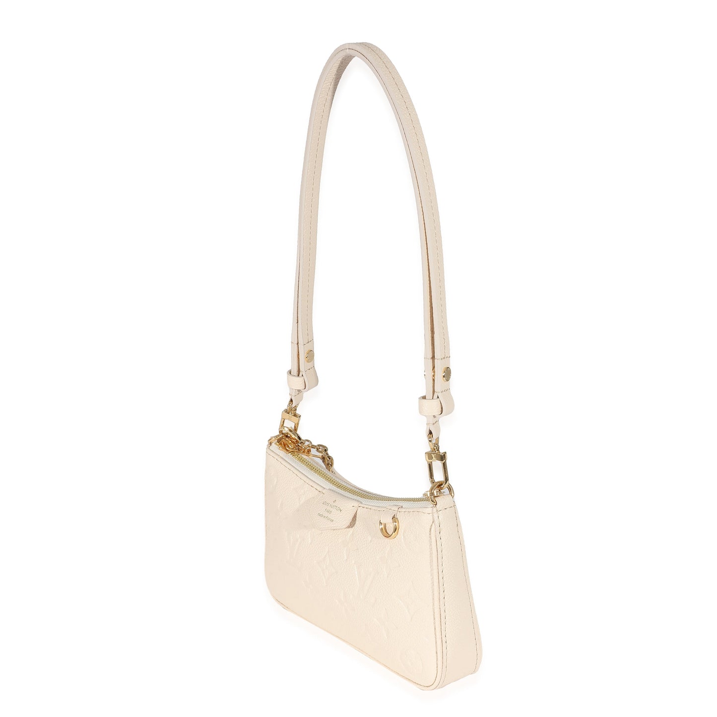 Louis Vuitton Empreinte Easy Pouch On Strap Monogram Cream Handbag