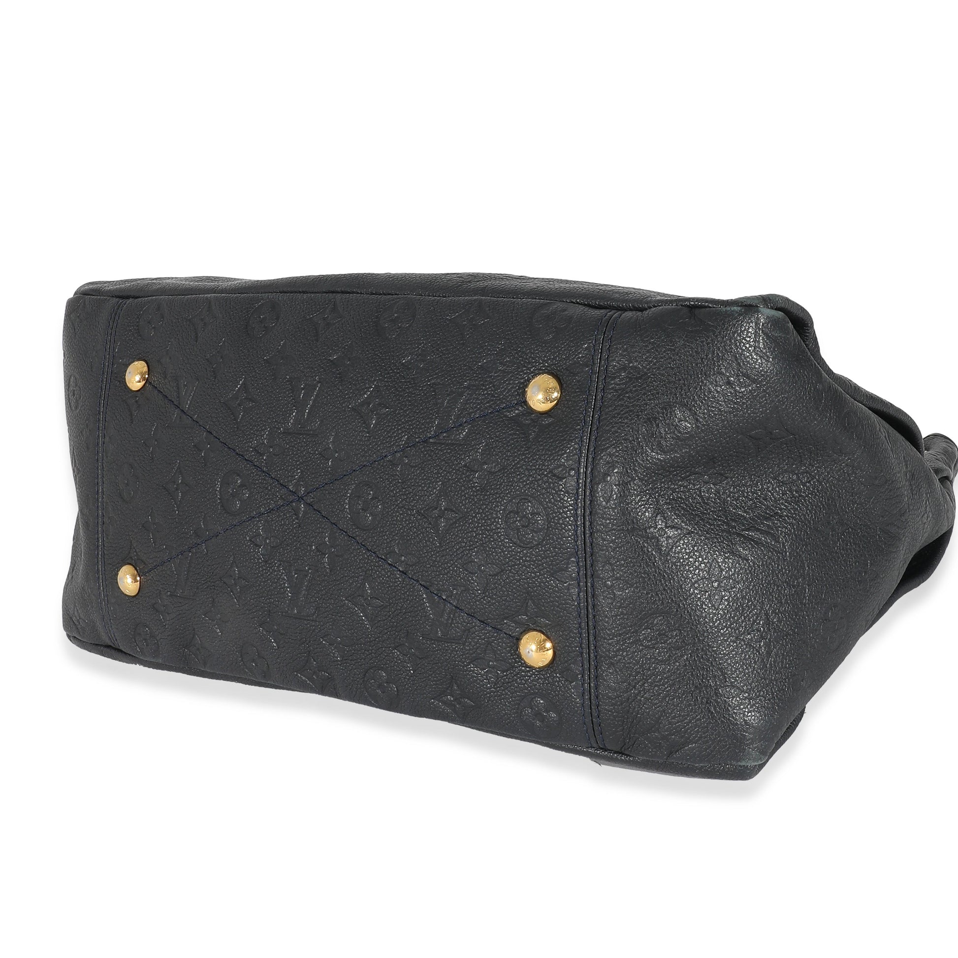 Louis Vuitton Bleu Nuit Empreinte Artsy MM Handbag