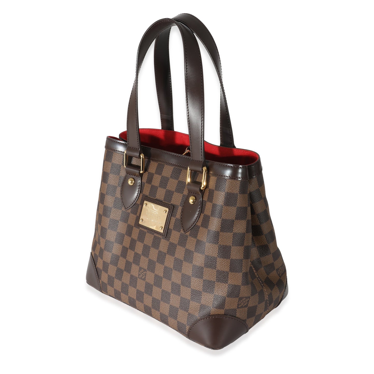 Louis Vuitton Damier Ebene Hampstead PM Canvas Handbag Hampstead Pm
