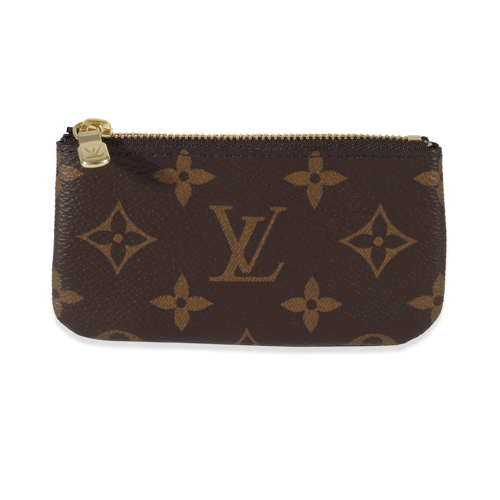 Louis Vuitton Key Pouch Monogram Canvas Handbag 8