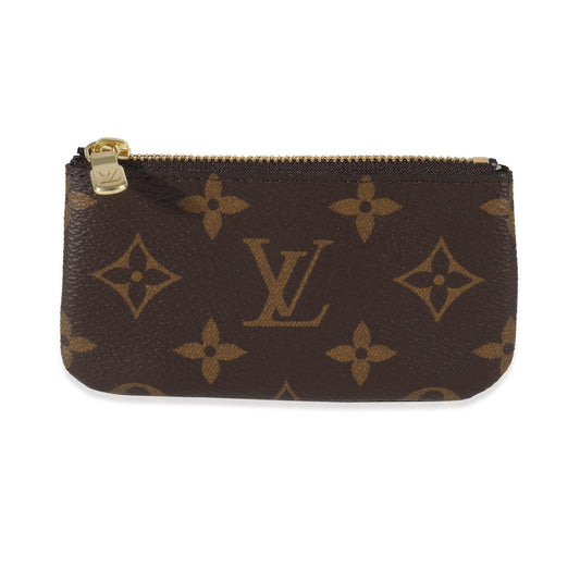 Louis Vuitton Key Pouch Monogram Canvas Handbag 8