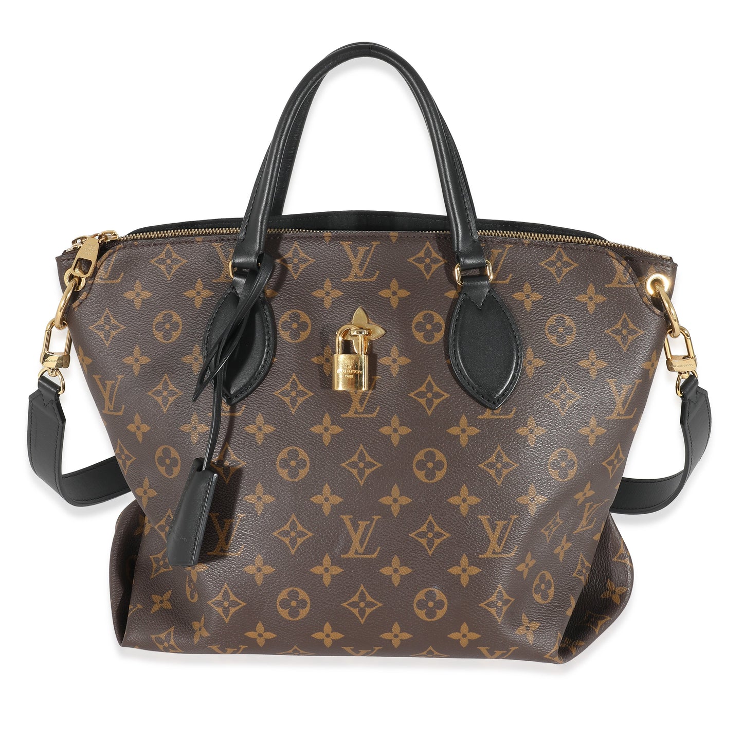 Louis Vuitton Flower Zipped Monogram Canvas Tote Bag