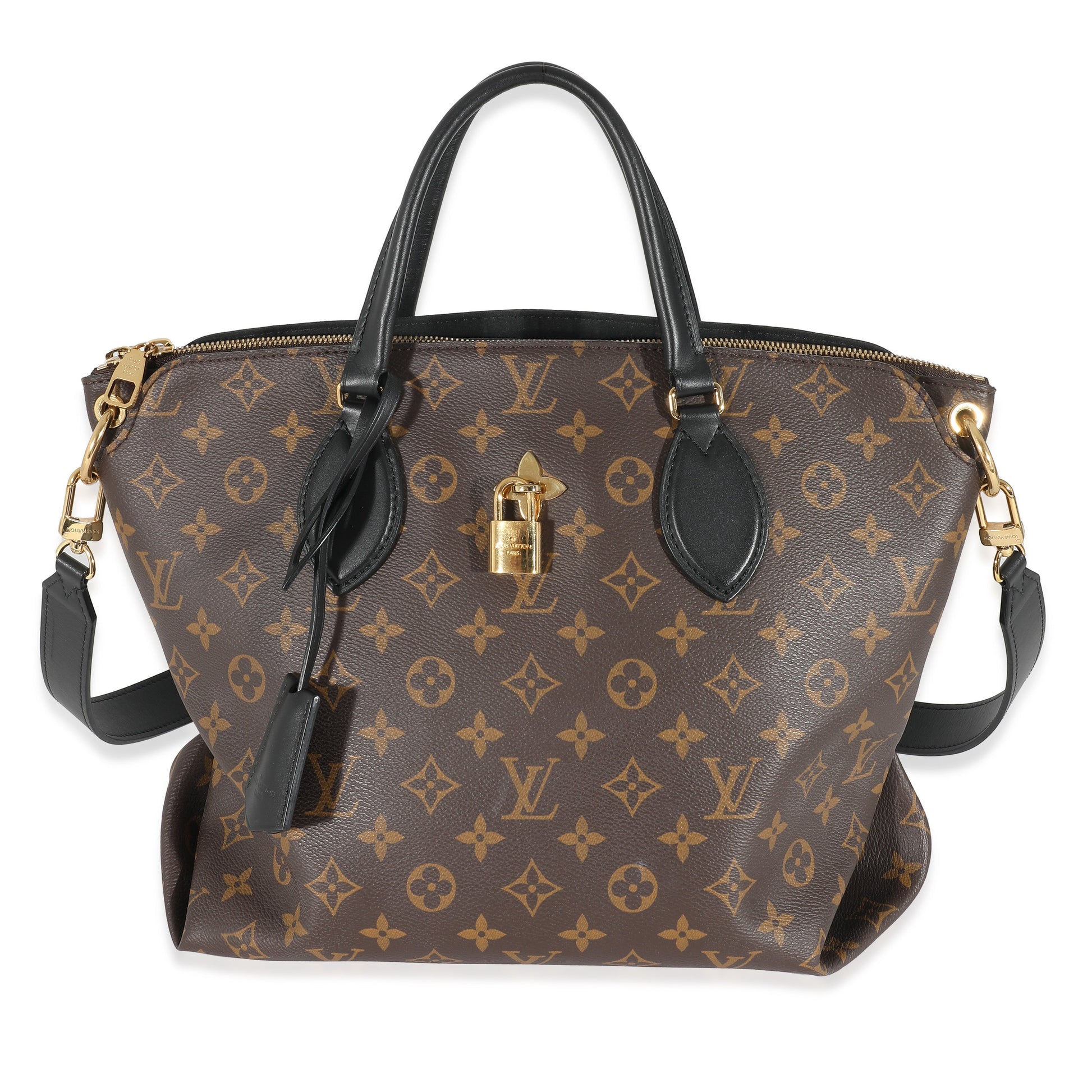 Louis Vuitton Flower Zipped Monogram Canvas Tote Bag