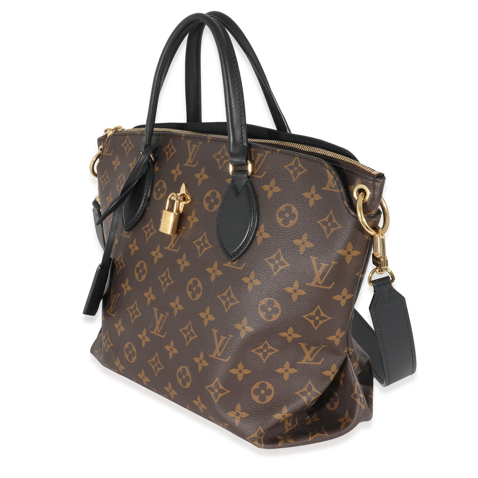 Louis Vuitton Flower Zipped Monogram Canvas Tote Bag