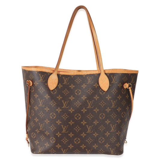 Louis Vuitton Neverfull MM Monogram Canvas Tote Bag 32