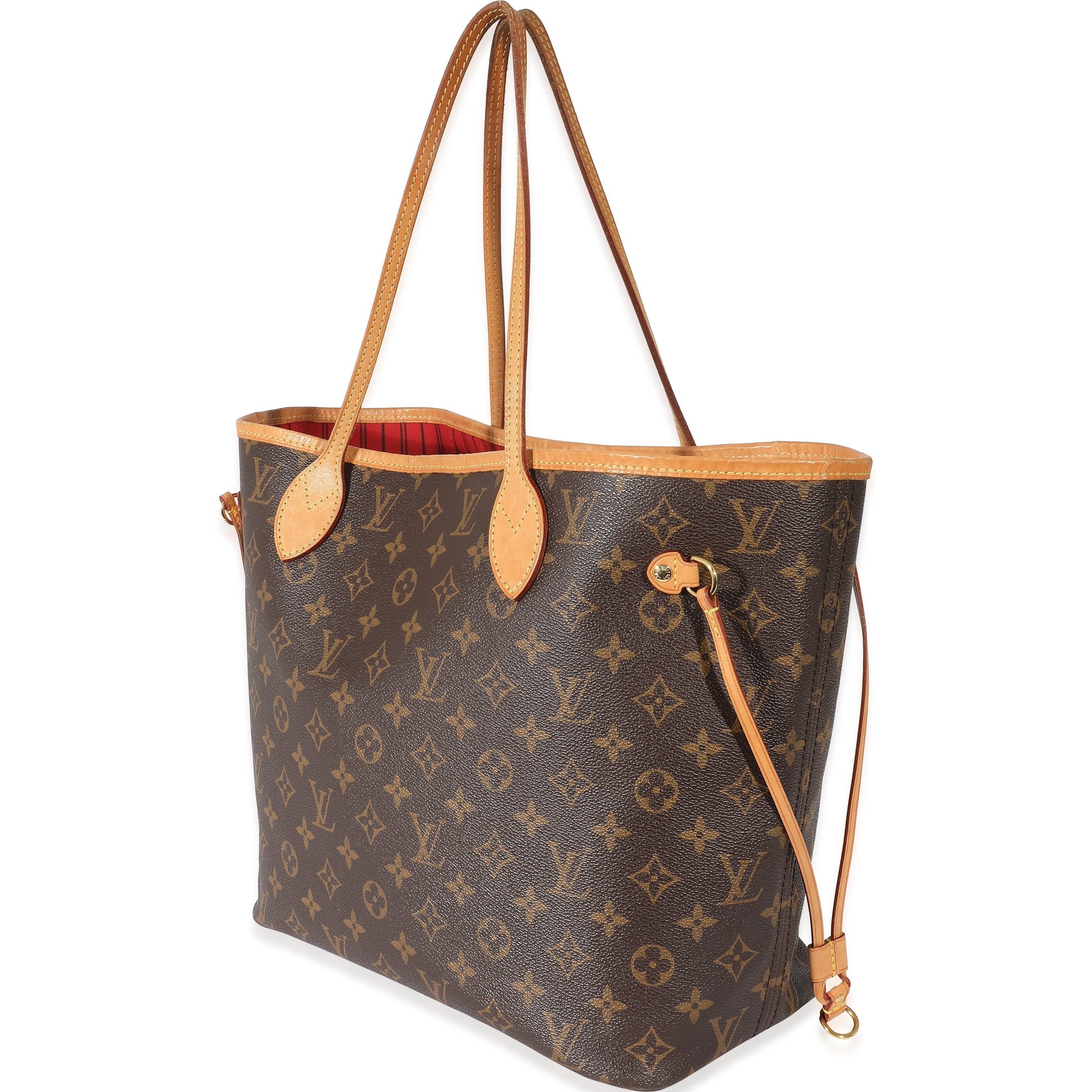 Louis Vuitton Neverfull MM Monogram Canvas Tote Bag 32