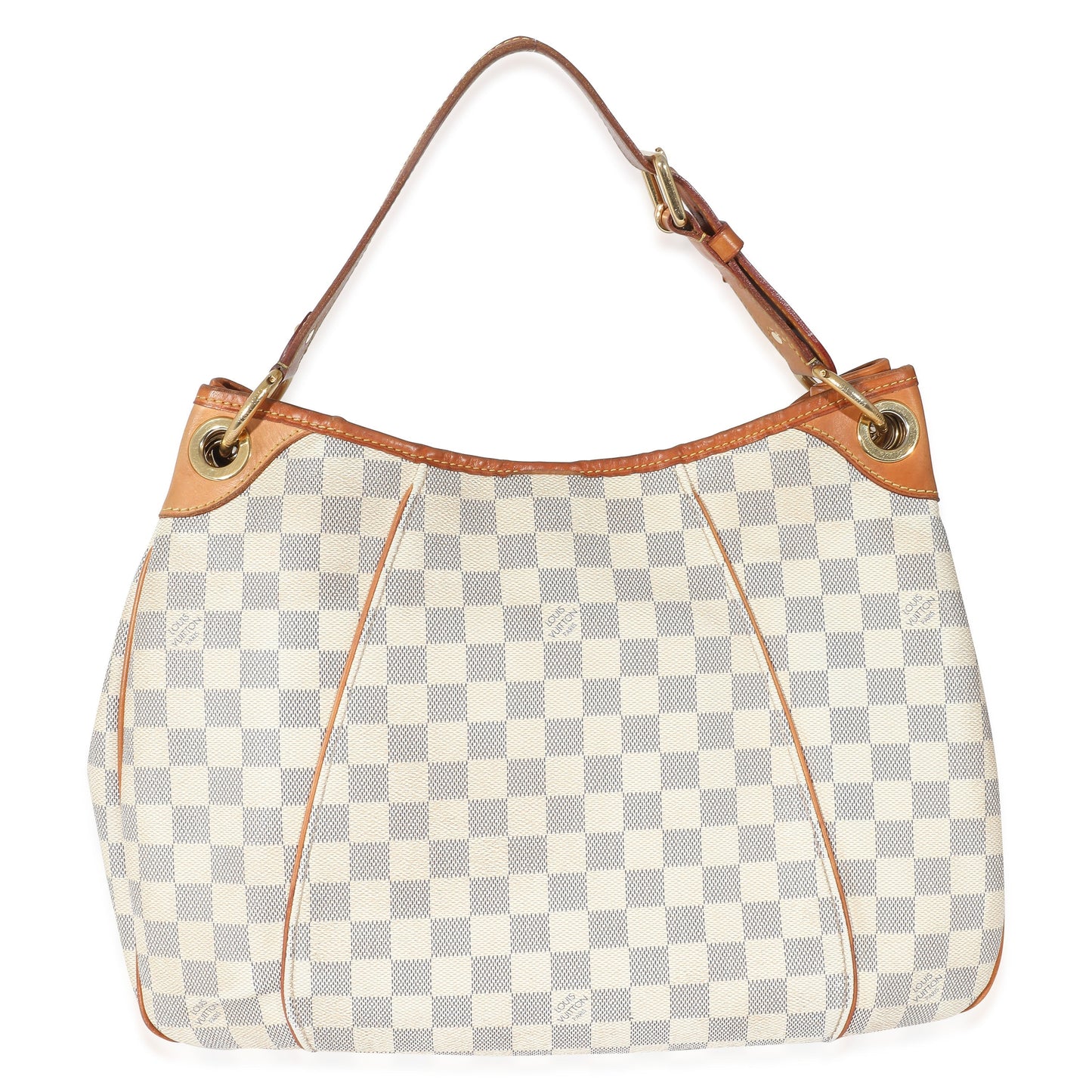 Louis Vuitton Damier Azur Galliera PM Canvas Handbag