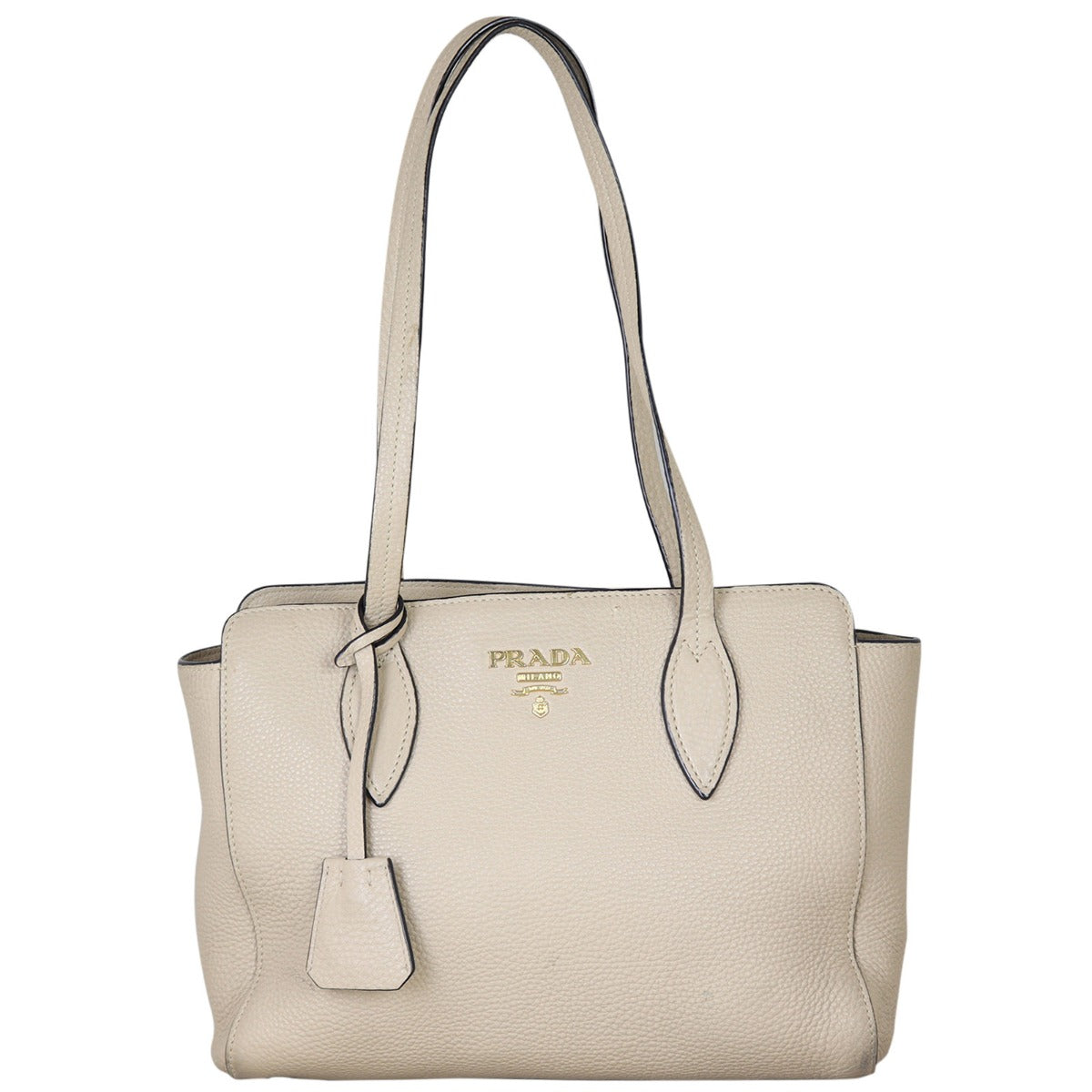 Prada Vitello Phenix Tote Handbag Small Tote Bag