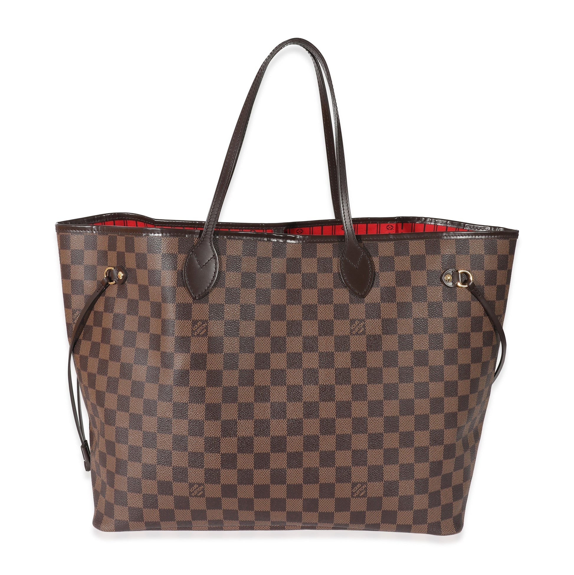 Louis Vuitton Damier Ebene Neverfull GM Canvas Tote Bag 7