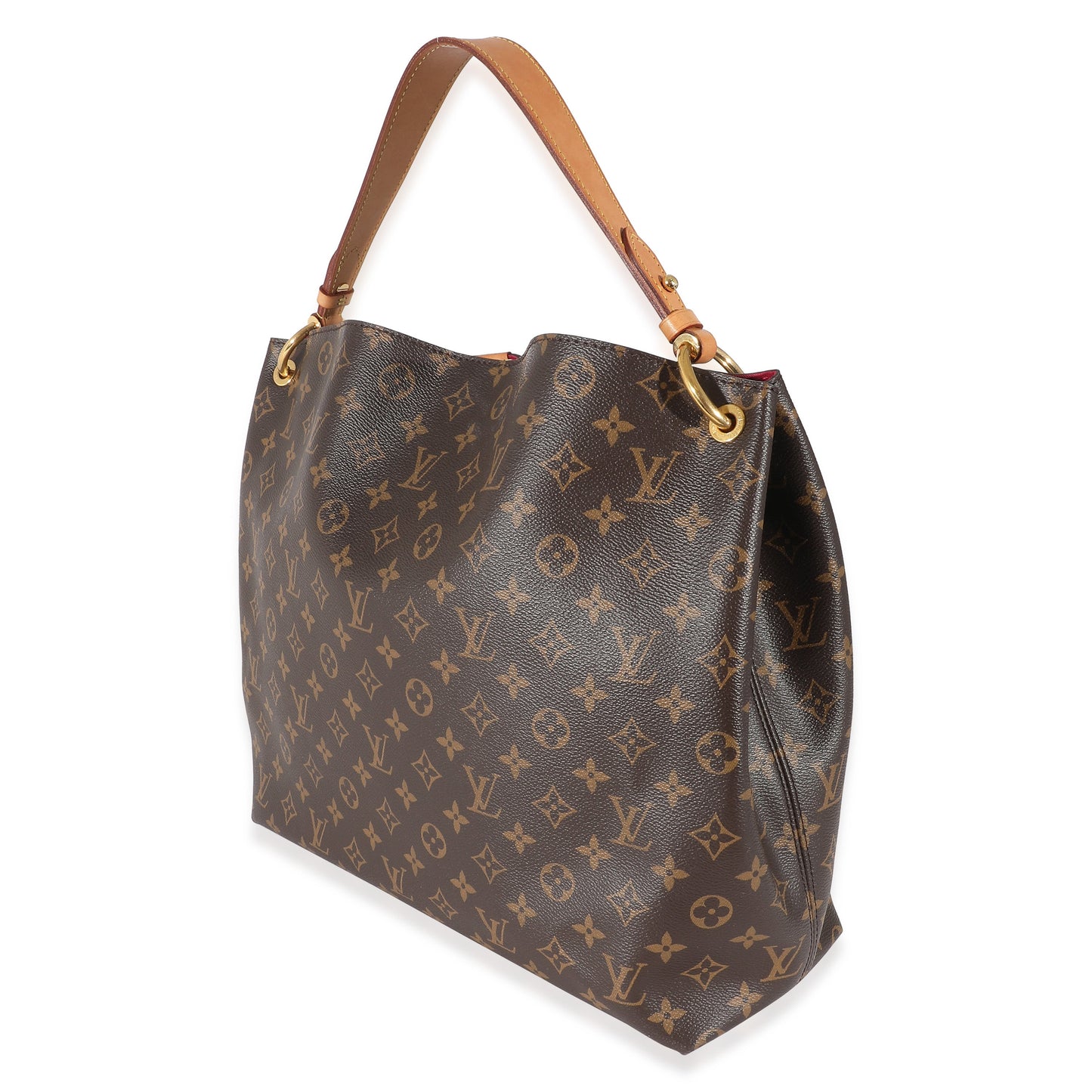 Louis Vuitton Graceful MM Monogram Canvas Handbag 9