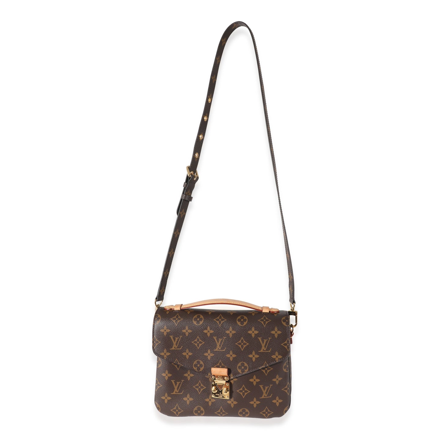 Louis Vuitton Pochette Metis Monogram Canvas Clutch Bag 11