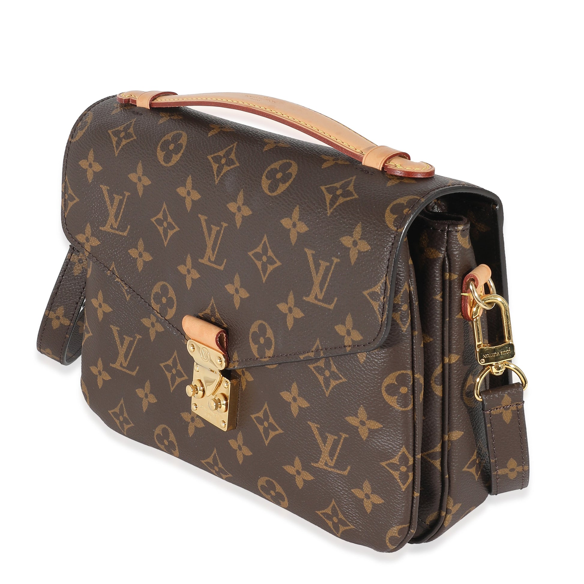 Louis Vuitton Pochette Metis Monogram Canvas Clutch Bag 11