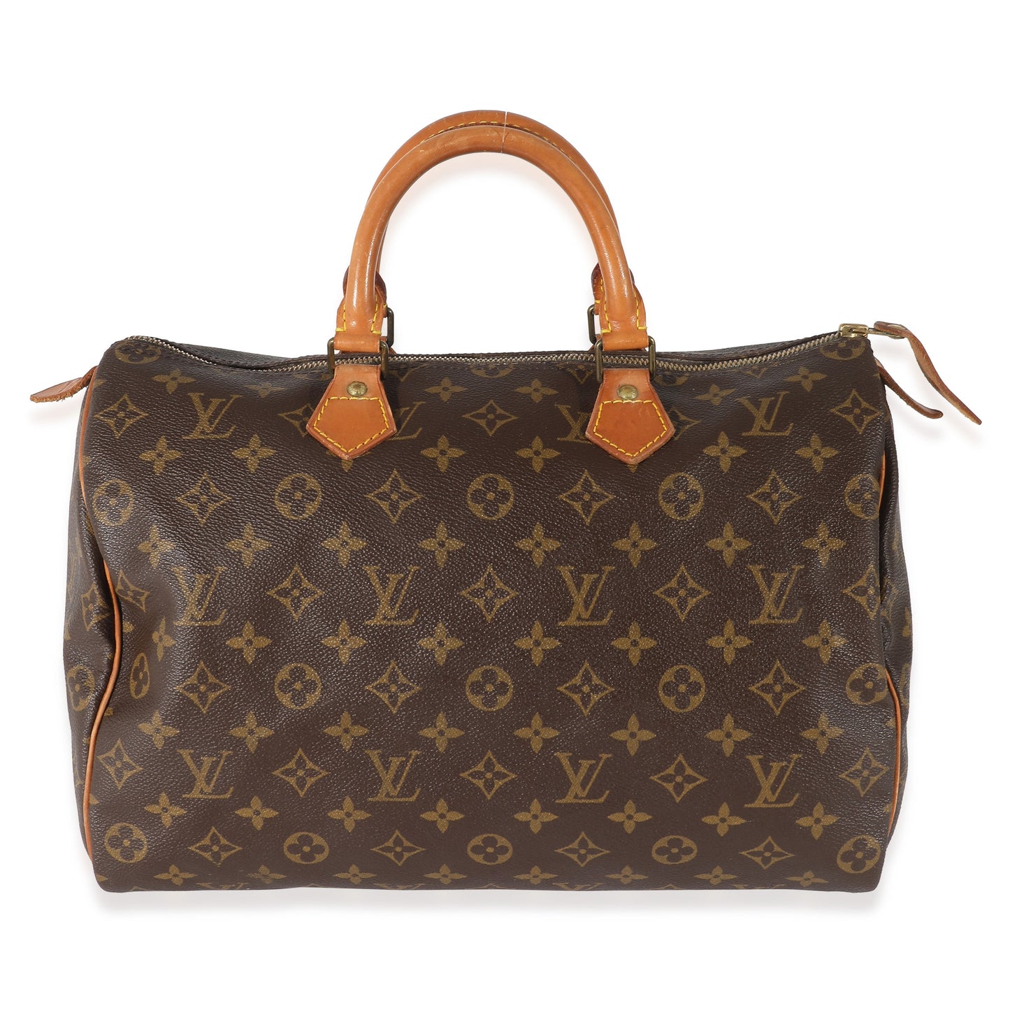 Louis Vuitton Speedy 35 Monogram Canvas Handbag 8