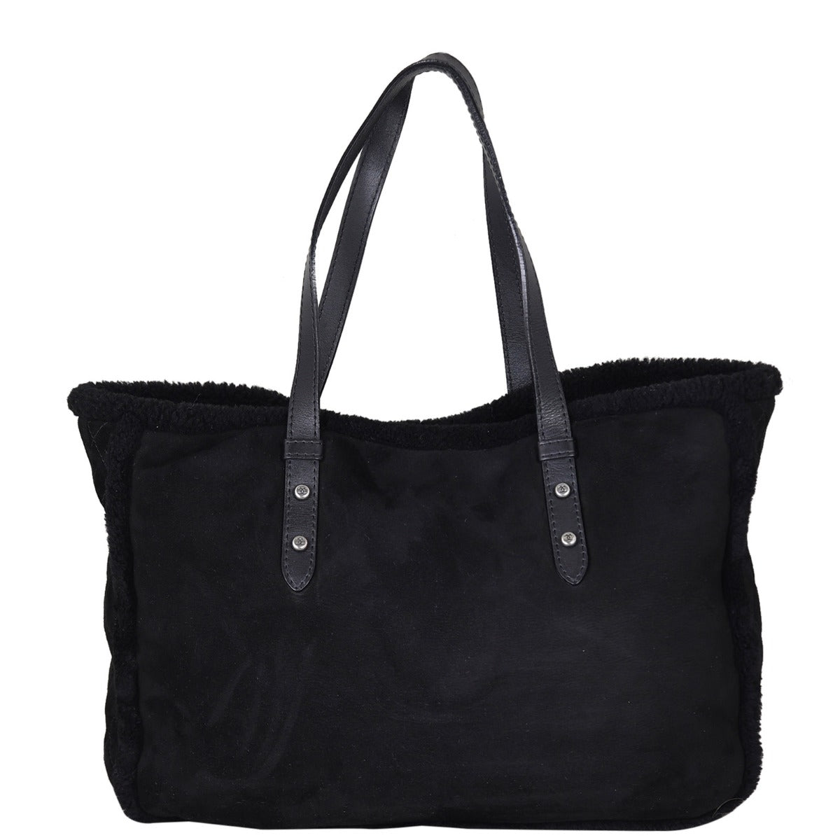 Chanel CC Shearling Tote Tote Bag