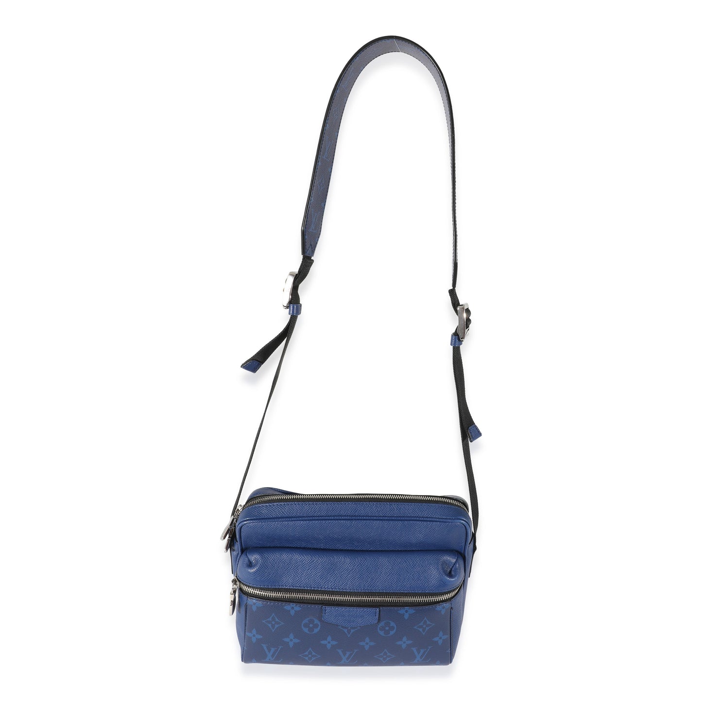Louis Vuitton Cobalt Taiga Outdoor Messenger Monogram Crossbody Bag