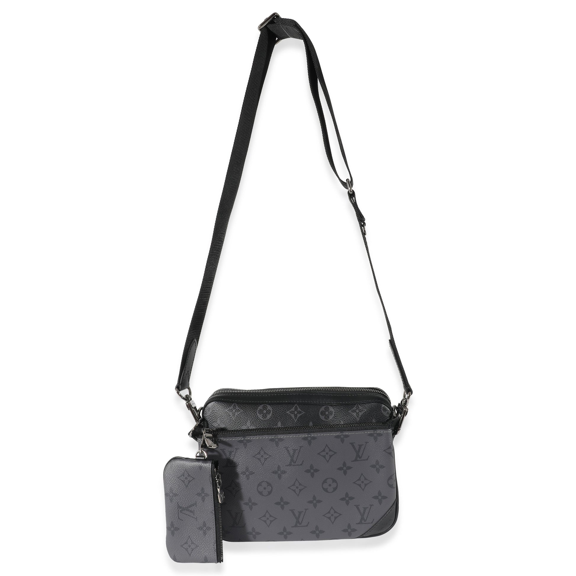 Louis Vuitton Eclipse Trio Messenger Monogram Crossbody Bag