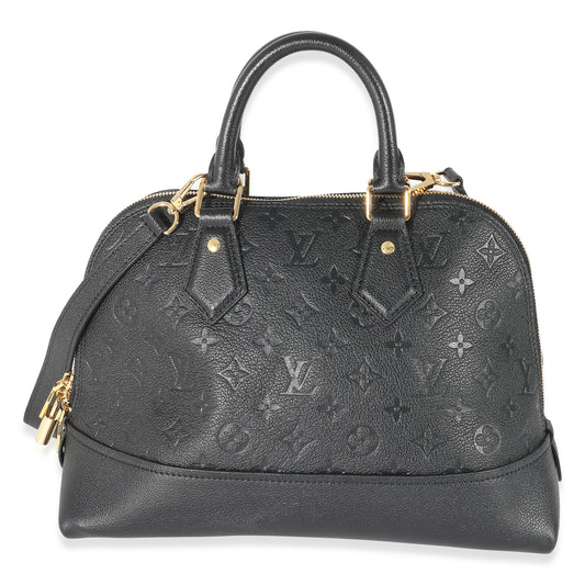Louis Vuitton Empreinte Neo Alma PM Black Handbag 3