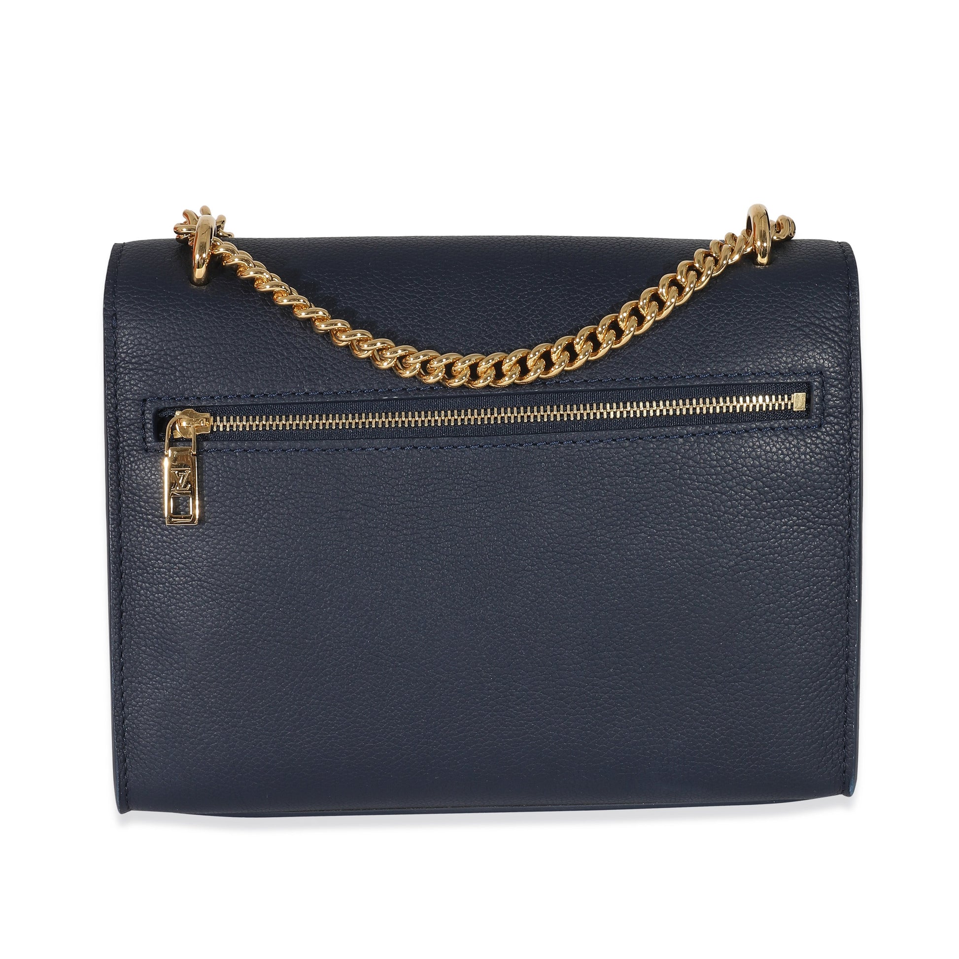 Louis Vuitton Tricolor Grained MyLockMe Leather Calfskin Chain Handbag