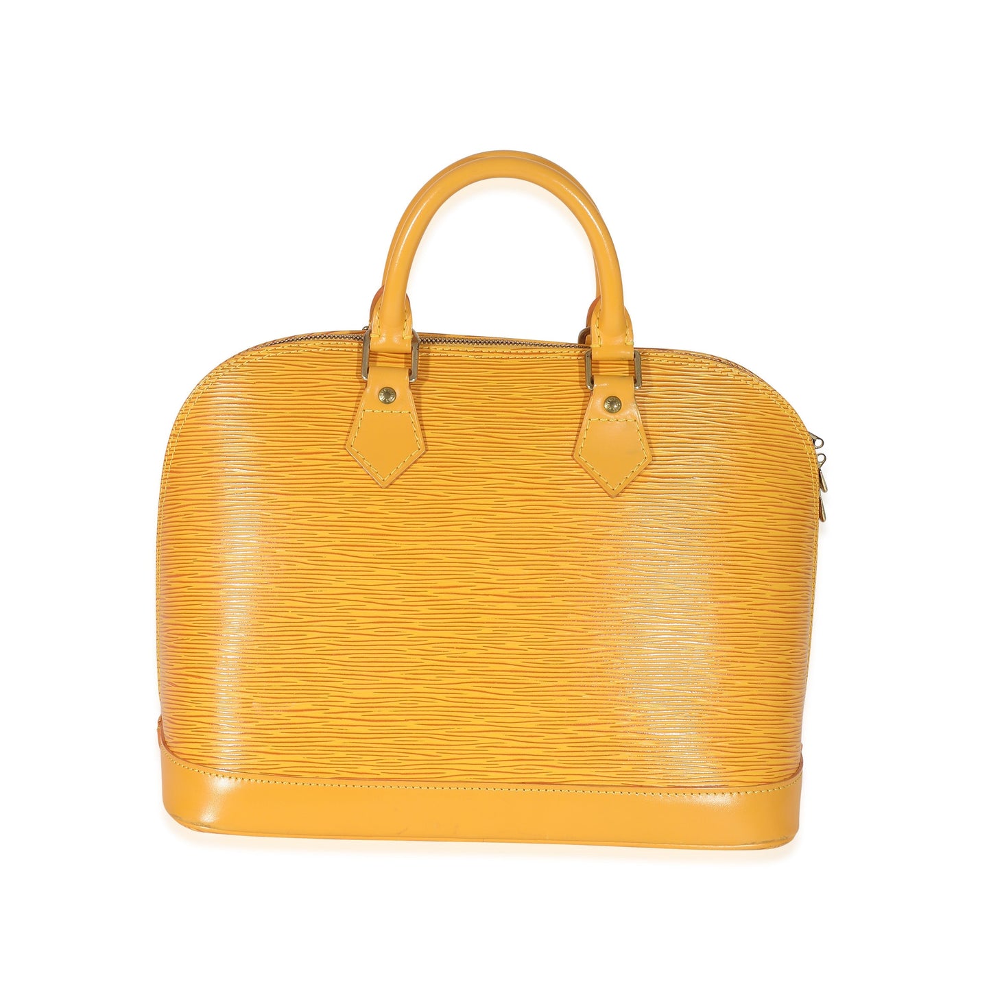 Louis Vuitton Tassil Yellow Epi Alma PM Handbag
