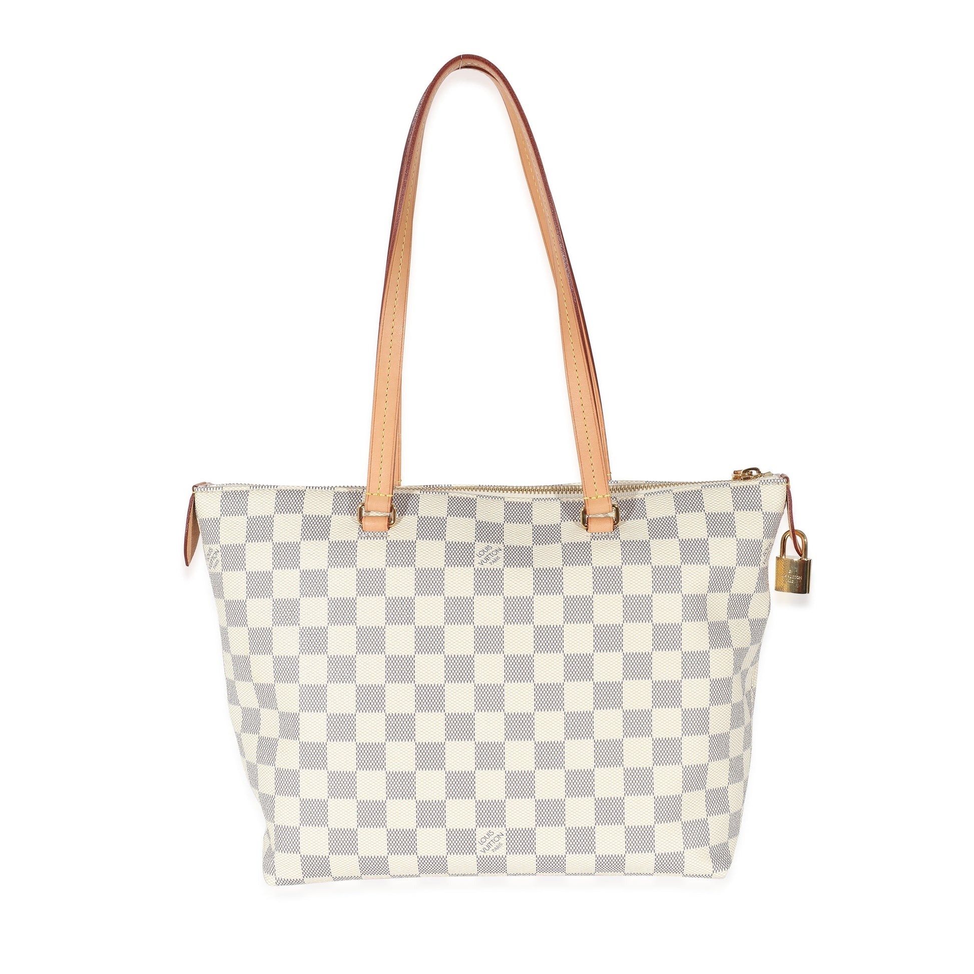 Louis Vuitton Damier Azur Iena PM Canvas Handbag 5