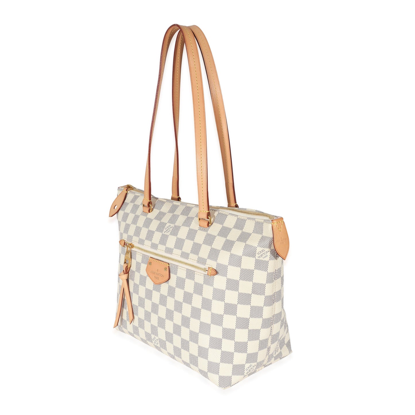 Louis Vuitton Damier Azur Iena PM Canvas Handbag 5