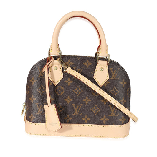 Louis Vuitton Alma BB Monogram Canvas Handbag 9