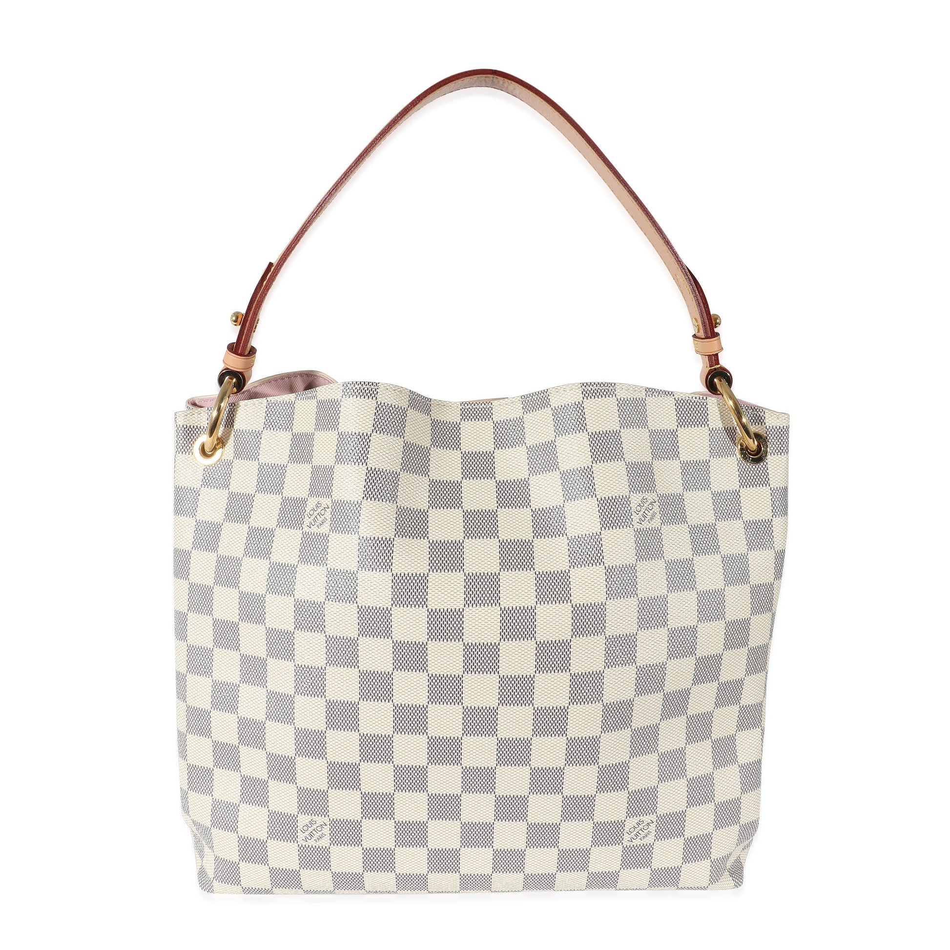Louis Vuitton Damier Azur Graceful PM Canvas Handbag 4