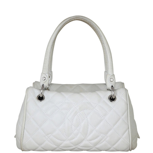 Chanel Bowling Bag Quilted Handbag Bowling Bag060223
