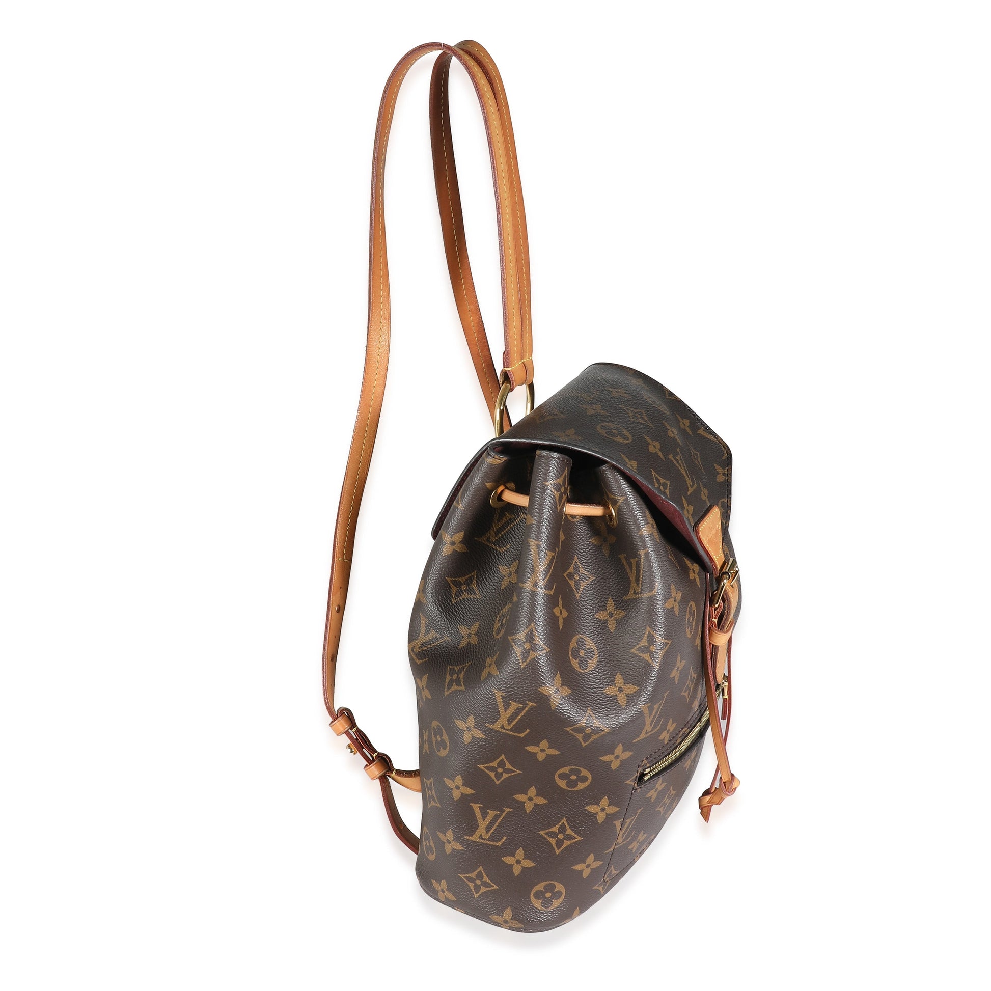 Louis Vuitton Montsouris MM NM Monogram Canvas Handbag