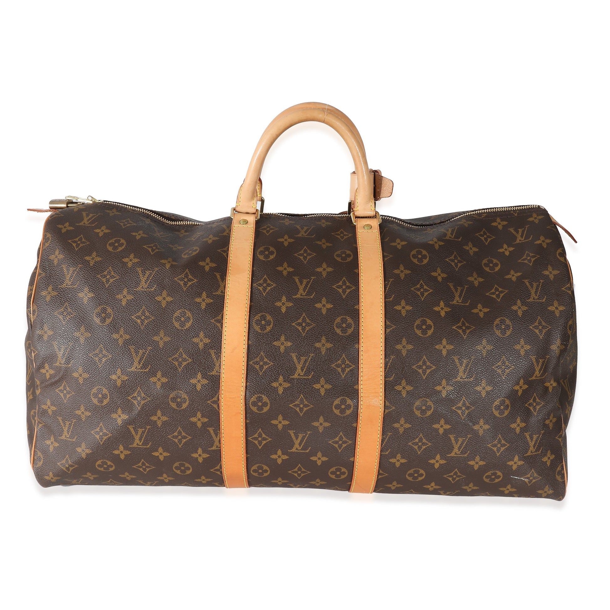 Louis Vuitton Keepall 50 Monogram Canvas Handbag